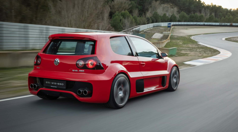 Insano: o inacreditável VW Golf GTI de 12 cilindros