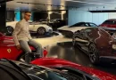 Cristiano Ronaldo mostra sua garagem