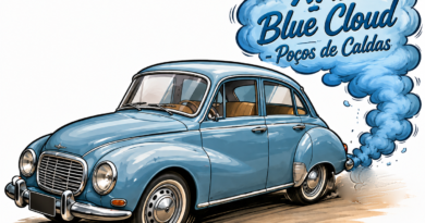 Encontro: XXII Blue Cloud, os DKW fazendo fumaça em Poços de Caldas
