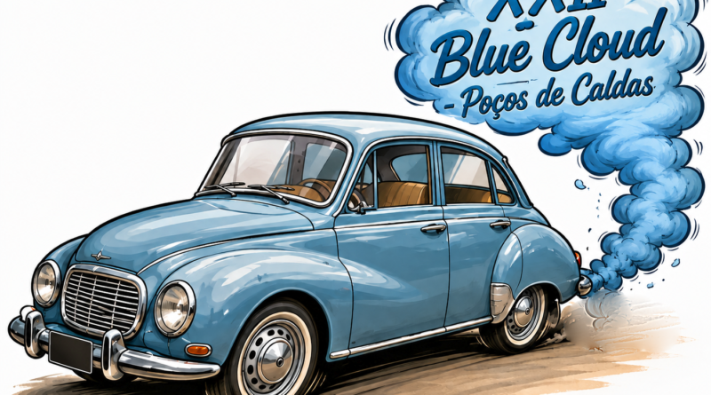 Encontro: XXII Blue Cloud, os DKW fazendo fumaça em Poços de Caldas