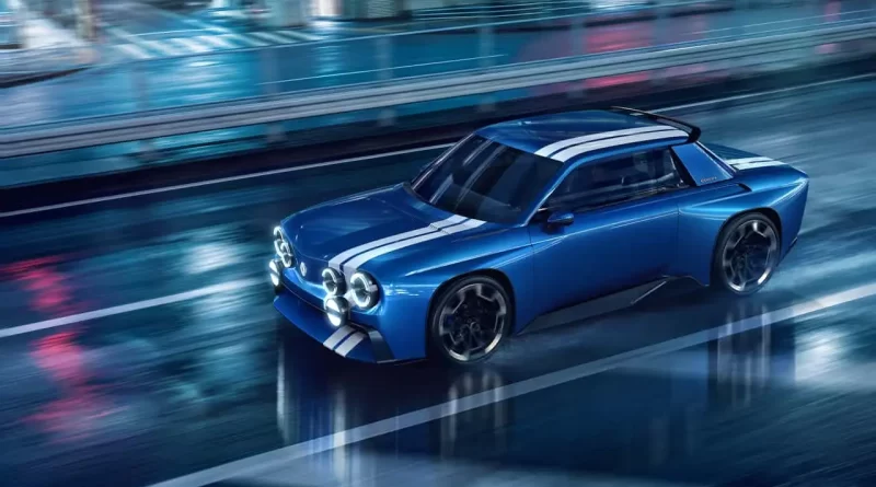 Renault 8 Gordini Concept: elétrico e com 270 cv