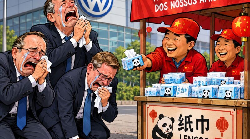 Ladeira abaixo: VW afunda na China e amarga prejuízo histórico